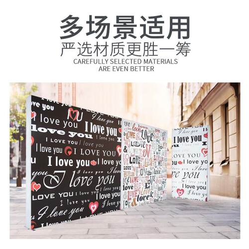 商场展会展位拉网展示架铝合金展示架灯箱嵌布拉网展架工厂直发