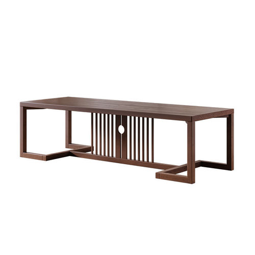 严选新中式实木罗汉床茶桌椅组合现代功夫茶几干湿泡台茶室办公室