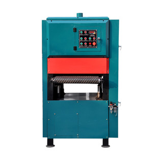 全自动平面抛光机金属木材打磨光砂拉丝机不锈钢除锈去毛刺一体机