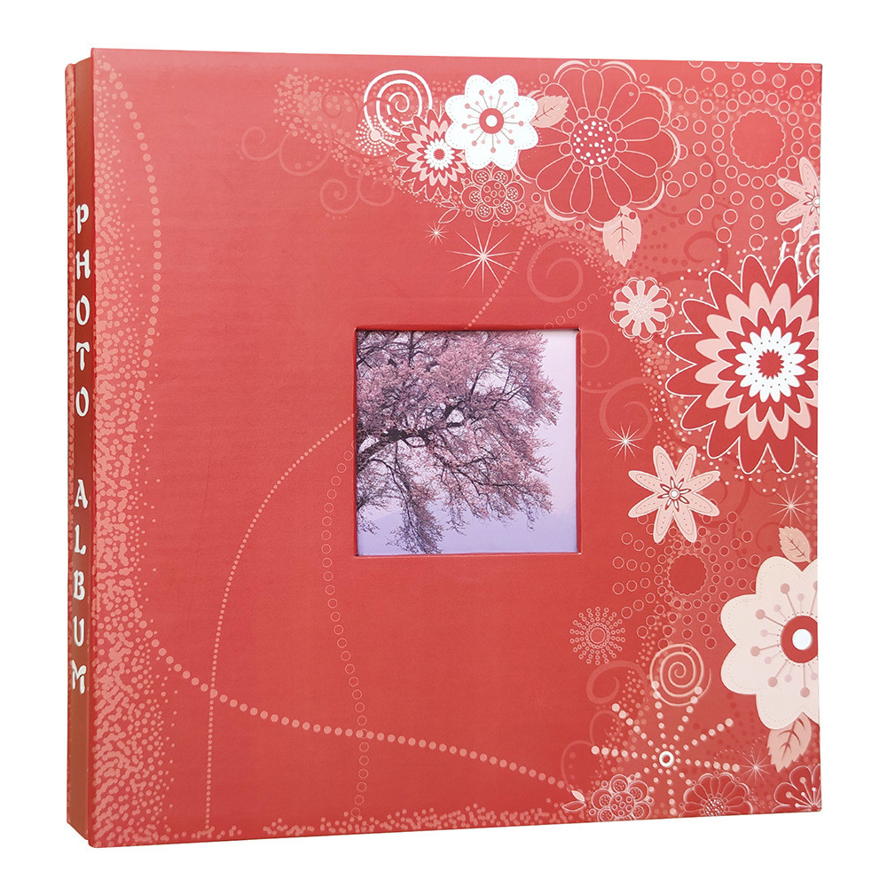 广美厂家照片礼品影集photo复古文艺收纳覆膜自粘式18寸相册本diy