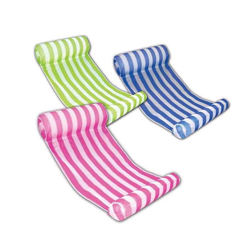 浮排水上浮床躺椅水上浮排吊床充气游泳圈成人漂浮垫抖音