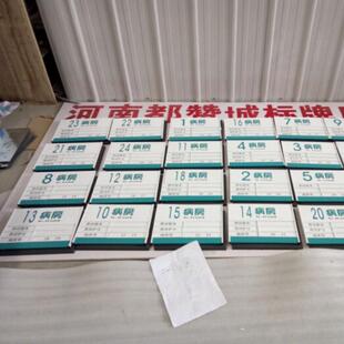 烤漆丝印铝合金型材牌标牌科室牌门牌索引牌人员去向标识制作厂家