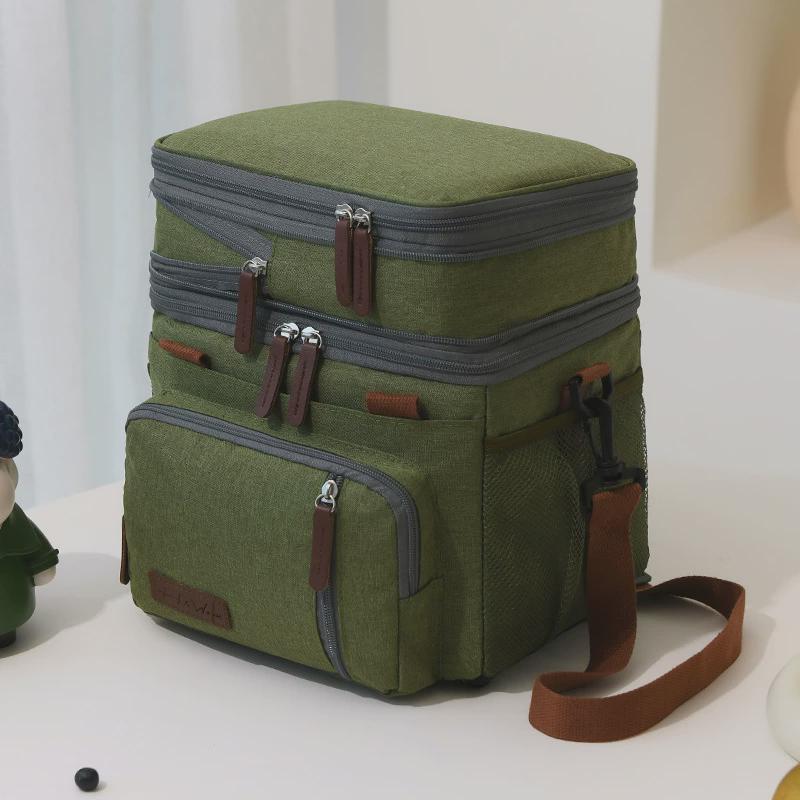 跨境手提保温包户外冷藏保冷冰包大容量加厚包肩双层牛津布野餐挎