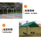 网红房式 地摊摆摊帐篷家用活动遮阳蓬移动雨棚四角集市夜市停车棚