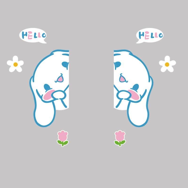 大耳玉桂狗贴挂画女孩儿童房间布置公主床头卧室墙面装饰纸,家居饰品,软装墙贴,淘宝优惠券,粉丝福利购,淘宝优惠卷