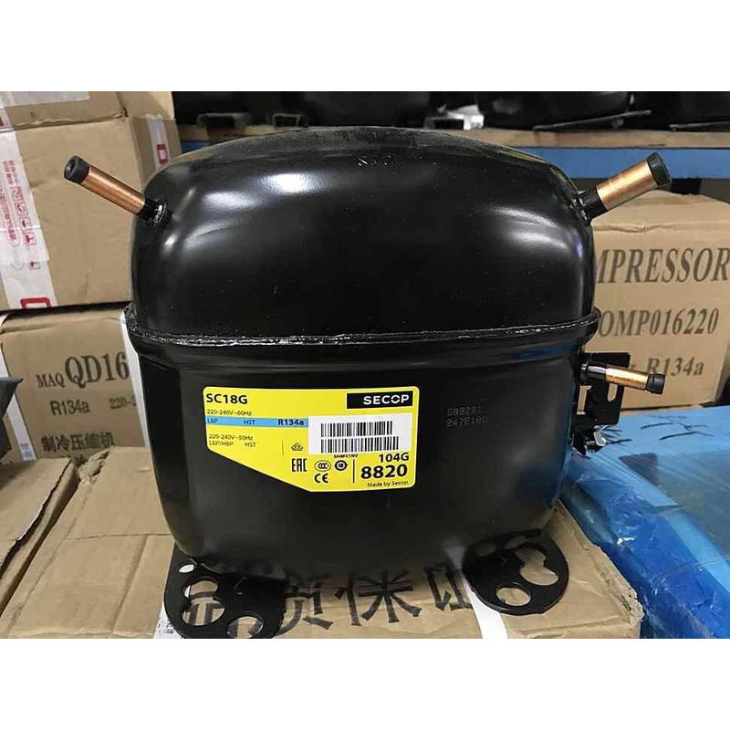 SC18G 104G8820原装全新丹佛斯冰箱保鲜展示柜压缩机 475瓦 R134a