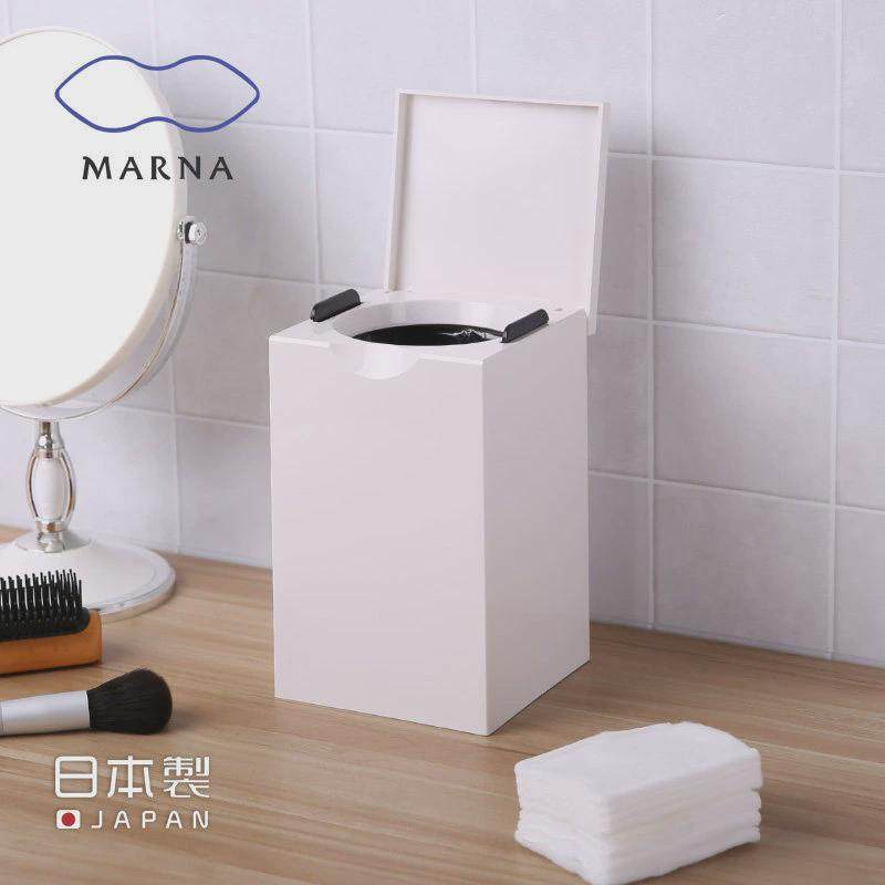 桌上垃圾桶家用车载marna面分类带盖分离干湿垃圾北欧垃圾桶