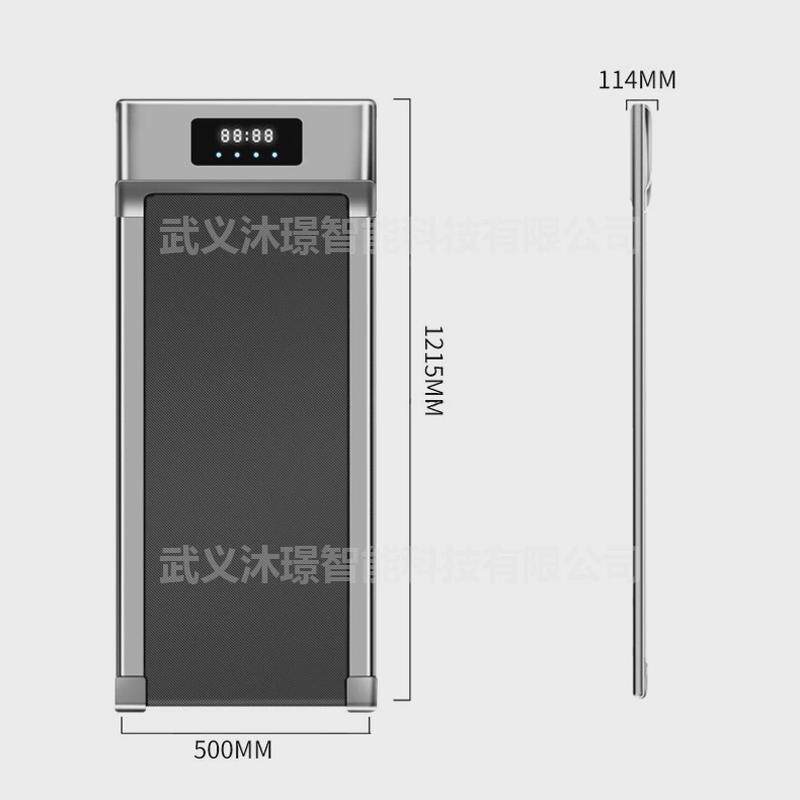 家用跑步机静音减震小型迷你多功能走步机粉色女士新款超薄免安装