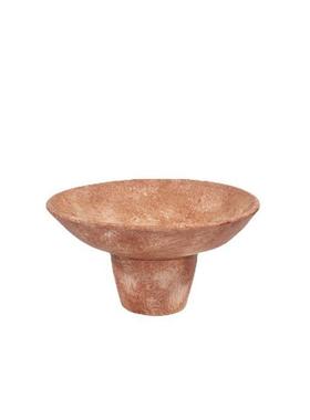 家居摩洛哥侘寂风做旧高脚果盘中式民宿果盘复古装饰样板间玄关餐