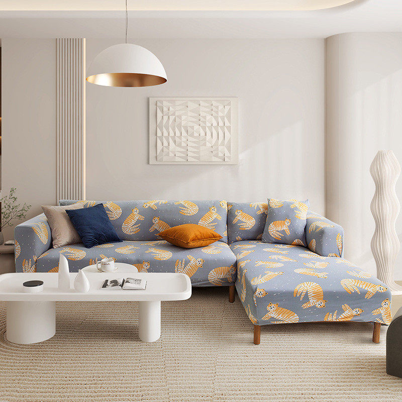 I9EK弹力沙发套罩全包四季贵妃通用型单个双三人位沙发盖布防猫抓