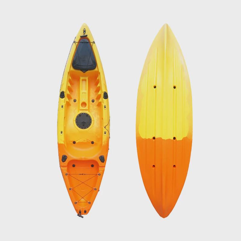厂家供应水上休闲钓渔船独木舟橡皮艇皮划艇平台艇硬舟塑料船