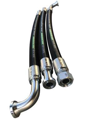 HAIMAFLEX4层钢丝缠绕刻字液压油管挖机油管质保一年