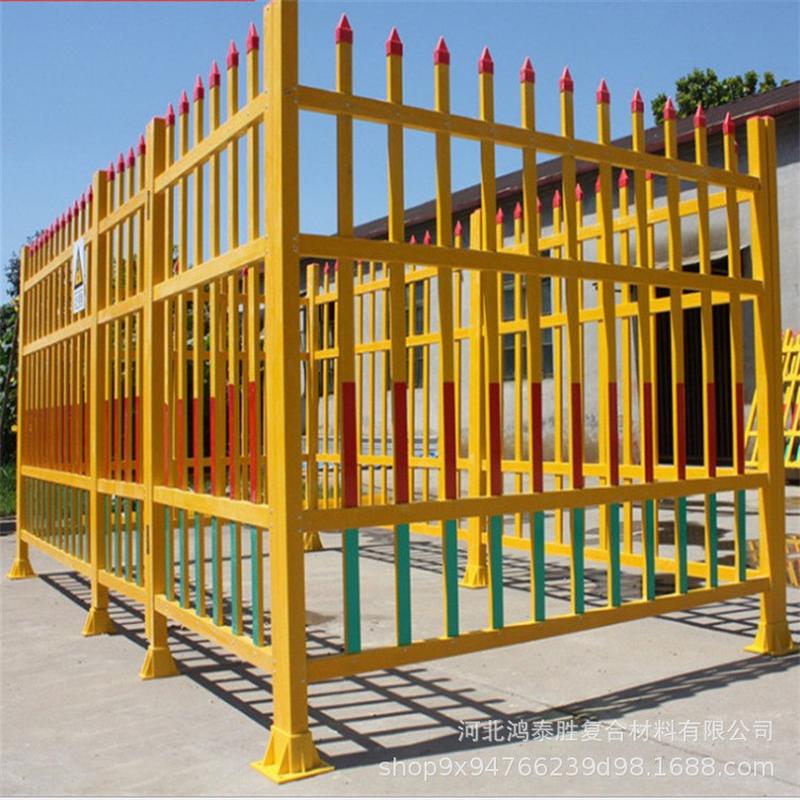 厂家供应固定式护栏变压器围栏环网柜隔离栏绝缘箱变围栏油田栅栏