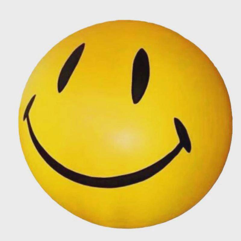 充气笑脸展黄色气球PVC气膜悬挂装饰SMILEY微笑表情包气模球美陈