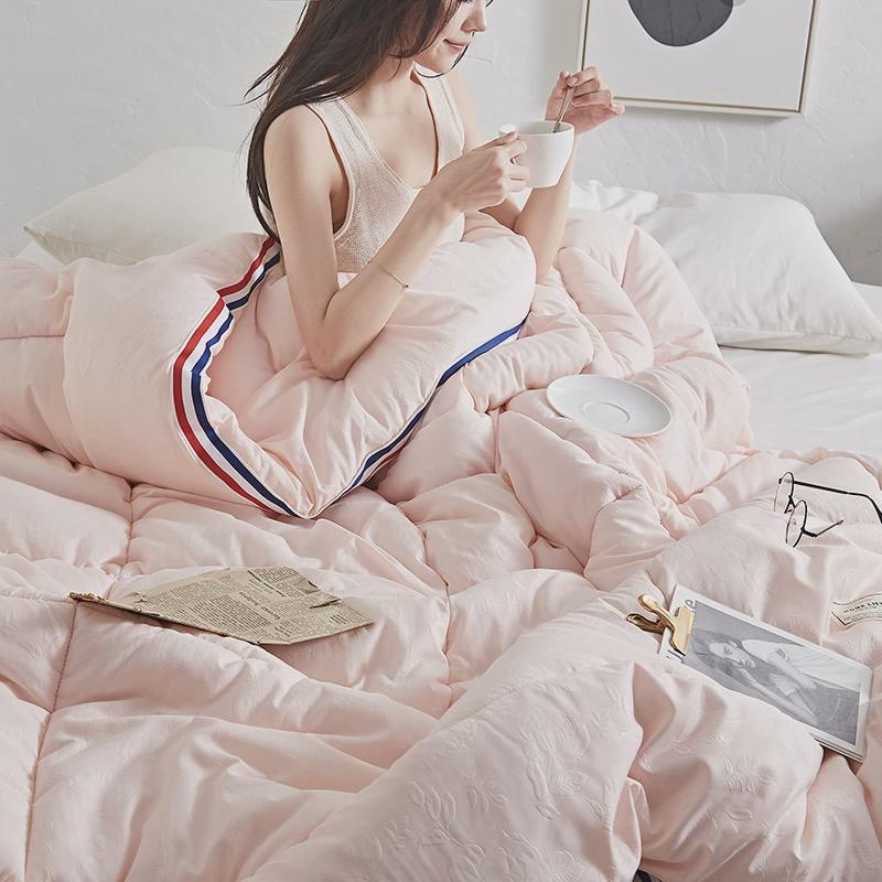 a524被子加厚保暖春秋冬被芯冬季空调被双人单人棉被褥太空