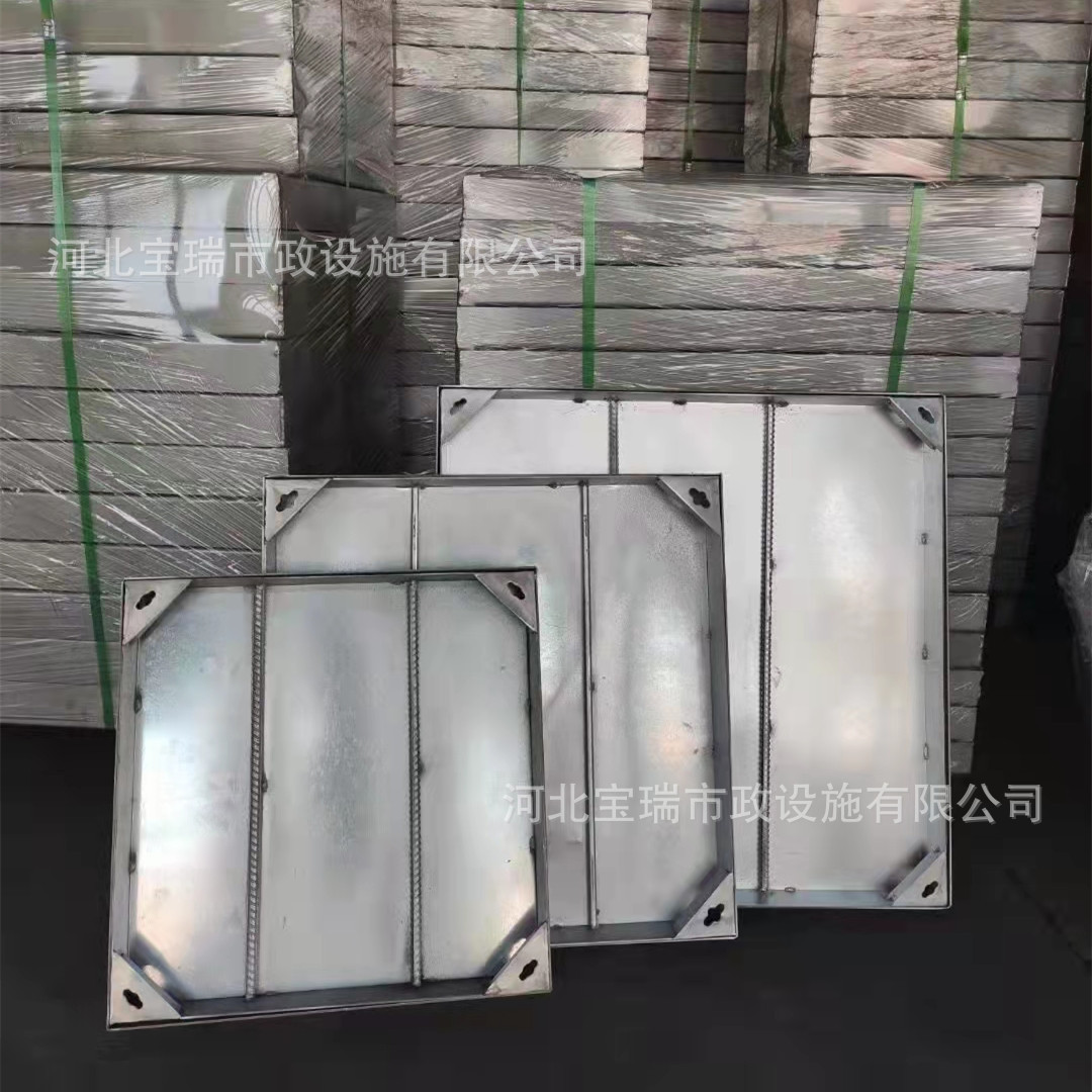 不锈钢隐形井盖304电力方形井盖201装饰雨水沙井盖不锈钢井盖