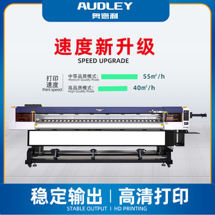厂家写真机大型工业3.2米广告喷绘机一体机户外压电高精度打印机