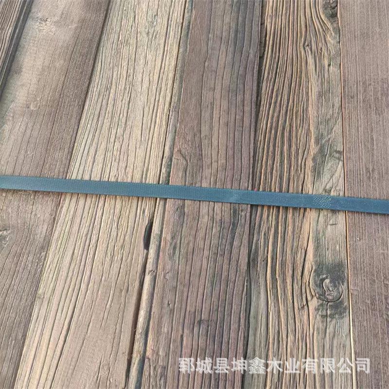 热销木板旧风化老榆木拼接板民宿墙壁地板装饰复古原做老榆木实木