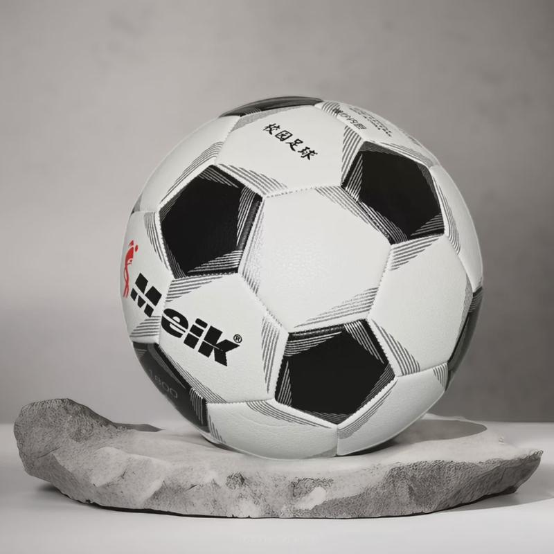 4号机缝耐磨耐踢不易变形黑白足球学校中小学生训练比赛足球