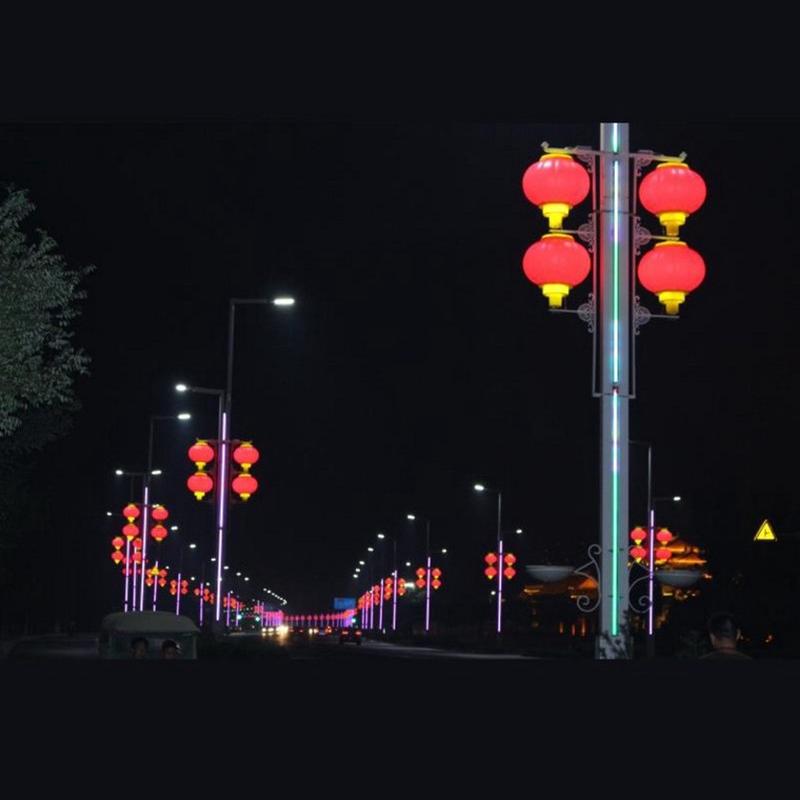 亚克力灯笼灯笼防水防晒新年工程街景装饰亮化户外大红吹塑灯笼