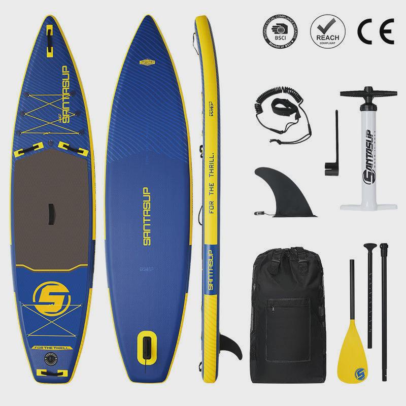 9rn划水科sup充气桨板站立式海上水上漂流初学者户外冲浪板蓝板浆