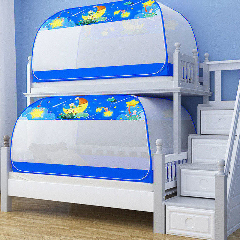 高低床蚊帐学生宿舍上下铺90cm有底防蚊免安装单人上下床1米1.2m,床上用品,蚊帐,淘宝优惠券,粉丝福利购,淘宝优惠卷