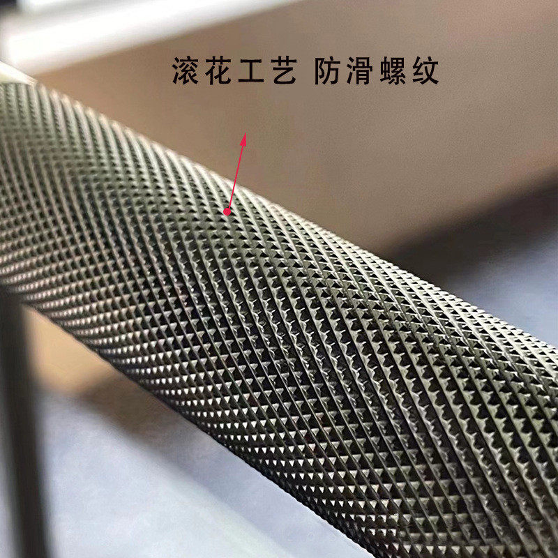 杠铃杆20KG奥杆轴承家用大孔直曲杠铃深蹲举重男士健身房器材厂家