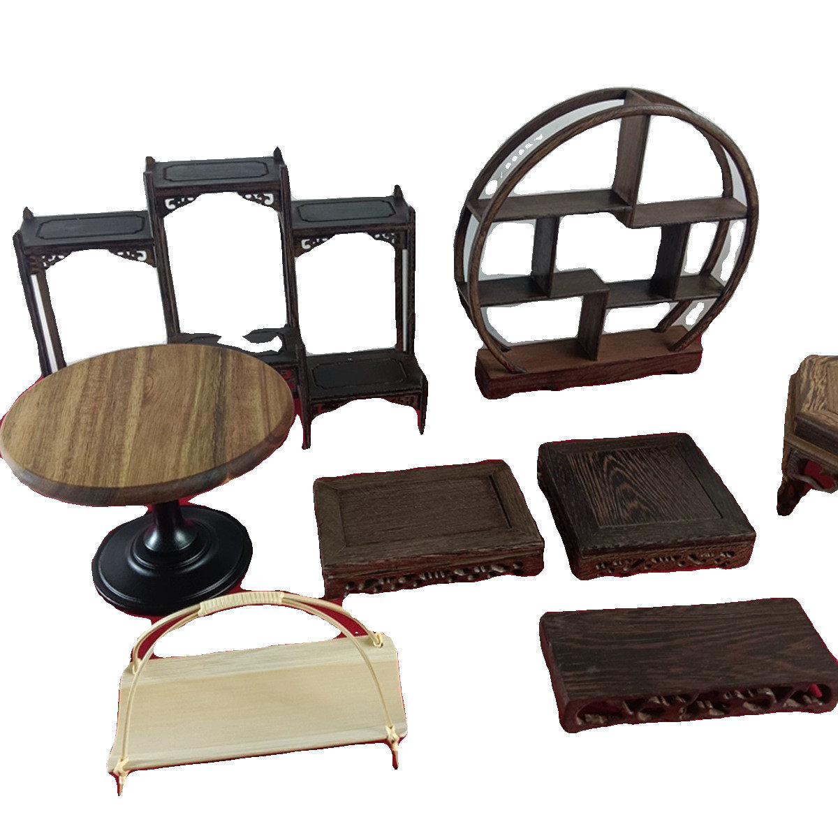 中式甜品台摆件展示架订婚婚礼摆台托盘婚庆装饰茶歇蛋糕台博古架,畜牧/养殖物资,特种养殖设备,淘宝优惠券,粉丝福利购,淘宝优惠卷