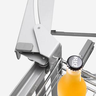 厨房橱柜转角拉篮小怪物不锈钢拉篮厨房联动拐角旋转拉篮置物架