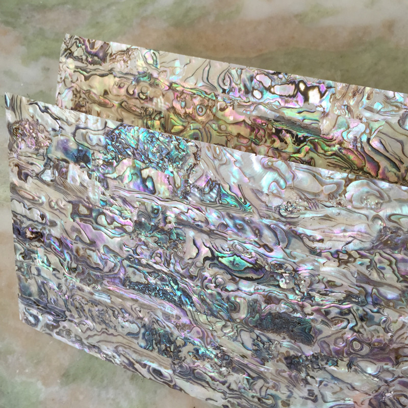 墨西哥深色鲍鱼贝壳工艺螺钿漆器家具饰品雕花镶嵌贝壳片厂家生产