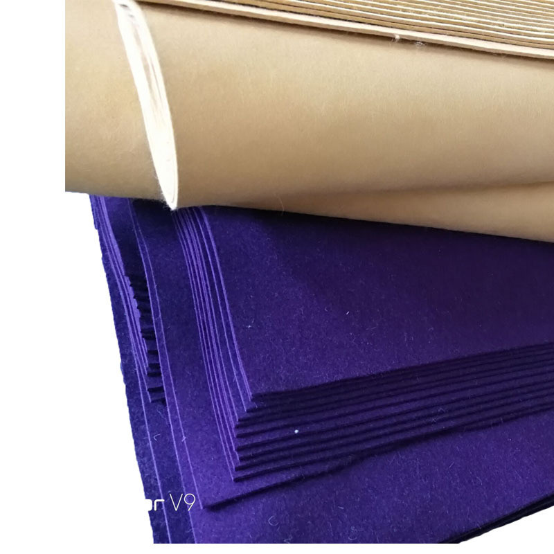 饰品戳戳乐diy羊毛毡布彩色羊毛背胶密封垫专用彩色羊毛毡