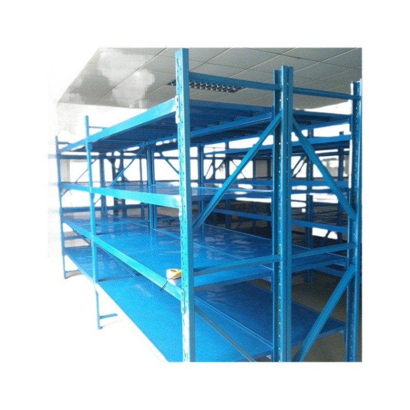 储物架横梁式中型货架标准置物架仓储展示架厂家直销