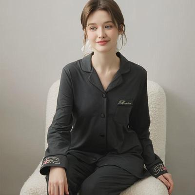 rosetree睡衣套装少女长袖纯棉家居服全棉高级感春秋款2024年新款