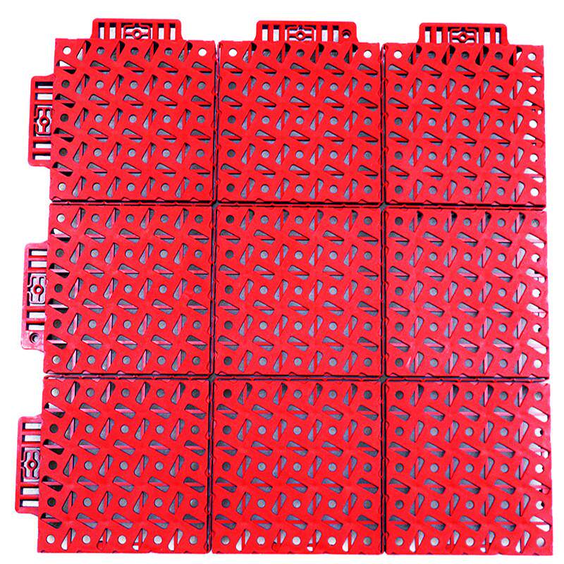 篮球场户外羽毛球场场轮滑悬浮运动地板幼儿园塑料运动场拼装操场