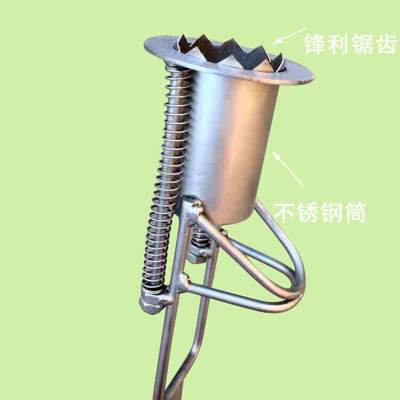 【嘉禾】弹簧打孔器打洞打穴挖洞农用移栽移植大棚农具种植前开孔