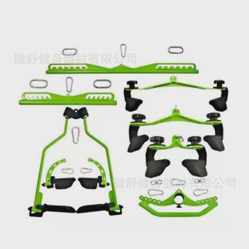 js-pt9002练背八件套拉背划船高位下拉把手龙门架背阔肌训练杆器