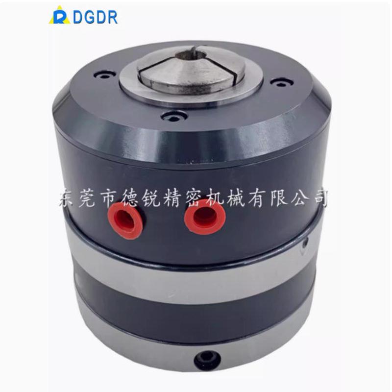 热销磨床锐小型旋转气动卡盘jac-t8-d夹头车床德自动化装配小型夹