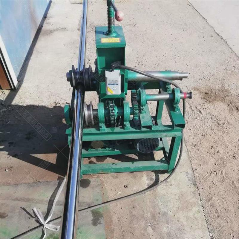 大棚弯管机不锈钢方管圆管电动弯管机小型弯76型立式弧机厂家发货