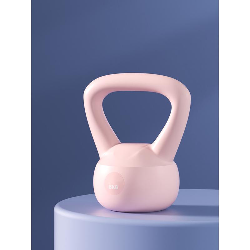 壶铃小哑铃女士健身家用深蹲器材提壶亚铃瘦手臂练臂肌壶玲软壶铃