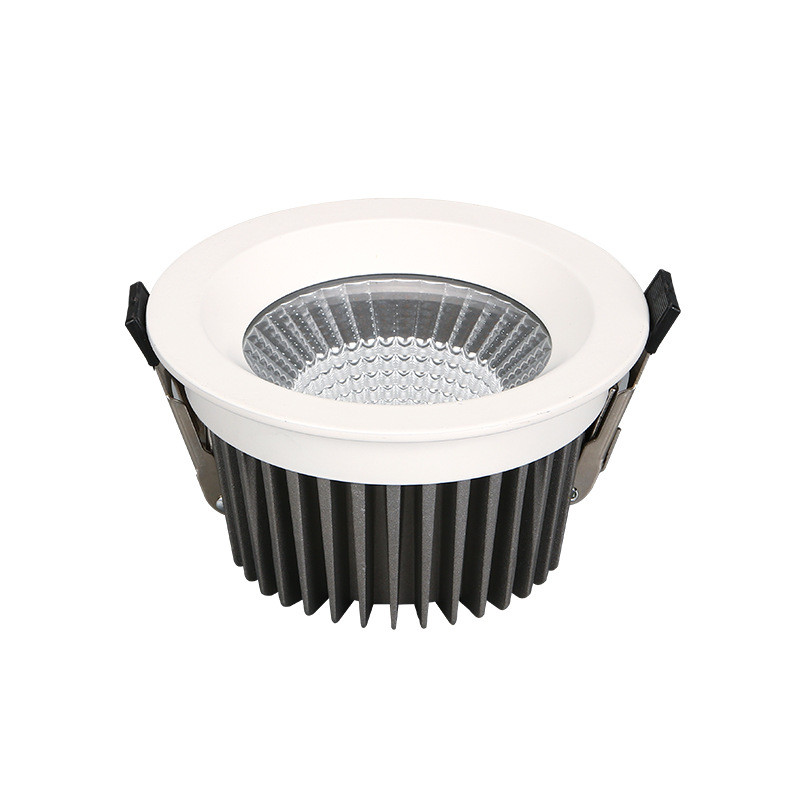 嵌入式天花黄木香客厅筒灯过道防水孔灯洞灯led筒灯无主灯照明