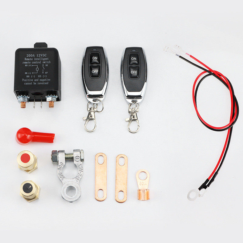 智能继电器遥控断电开关12v120a200a,用于汽车卡车摩托通用