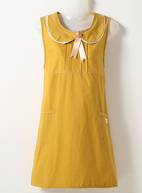 9wor烧菜女家用厨房2021新款韩版时尚家居防水防油做饭围裙坎肩