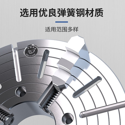 k72300四爪单动偏心 手动中空卡盘卡盘 k72-300 车床卡盘厂家直销