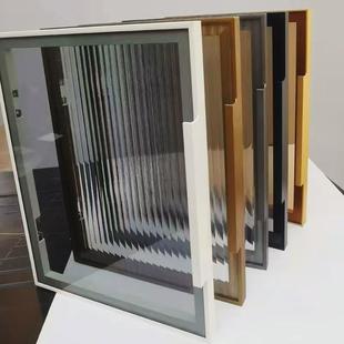 热弯弧形展柜玻璃展示柜铝合金框柜门不锈钢边酒 gy三角柜玻璃新款