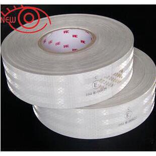 3mmm车身反光贴货车反光条汽车白色反光纸