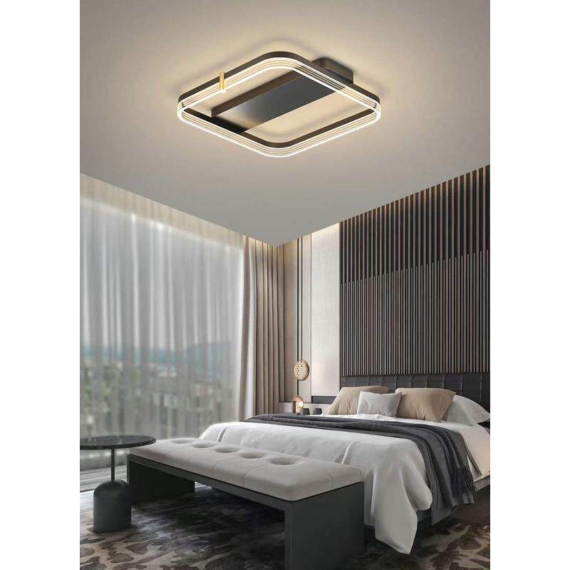 led卧室灯现代简约吸顶灯家用轻奢灯具创意客厅北欧餐厅灯极简灯