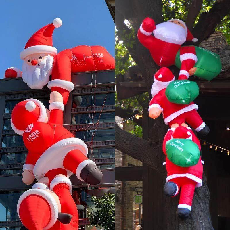 充气圣诞老人气模圣诞节发光吊挂道具雪人卡通模型定制美陈气装饰,节庆用品/礼品,充气气模,淘宝优惠券,粉丝福利购,淘宝优惠卷