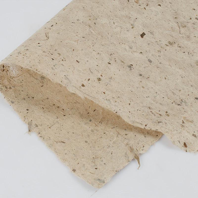 桑皮纸手工桑皮纸土纸半生半熟仿古做旧土纸书法专用纸小写意50张