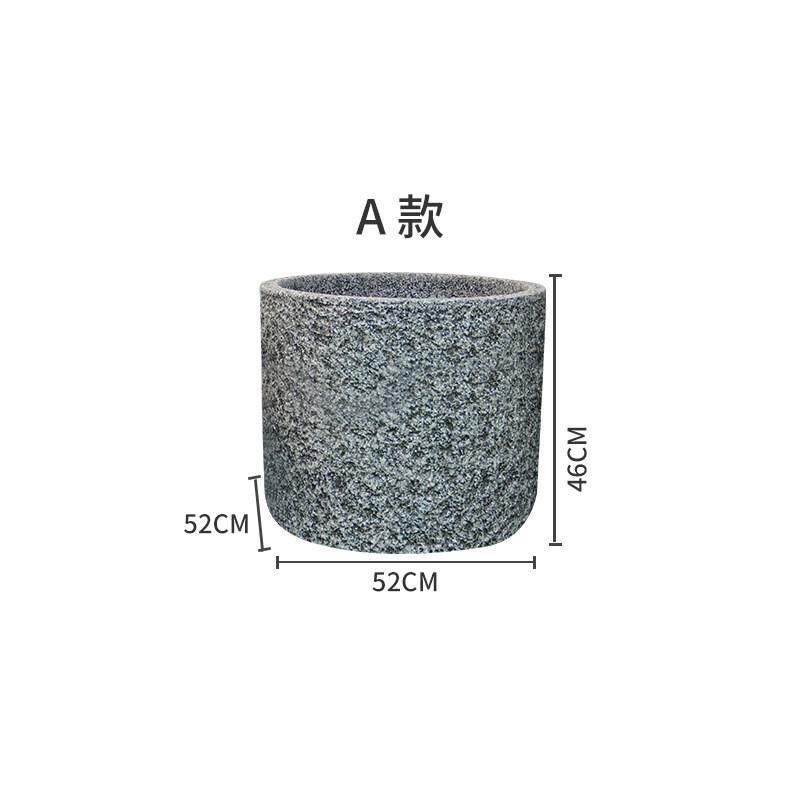 厂家户外种植水泥花瓶阳台客厅多肉盆栽室内落地玻璃钢花盆摆件