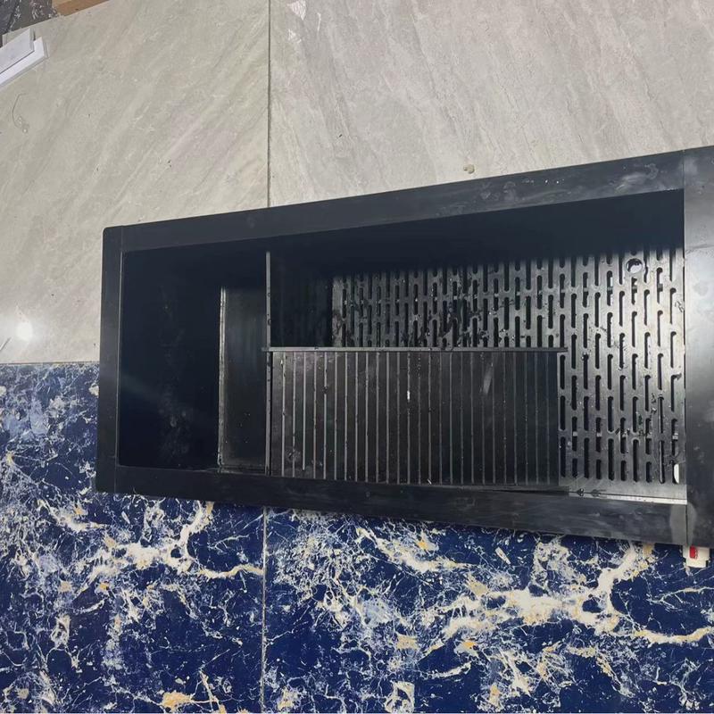 pp塑料黑色龟箱家用养殖种龟箱乌龟箱繁殖池龟缸爬沙池晒台带台